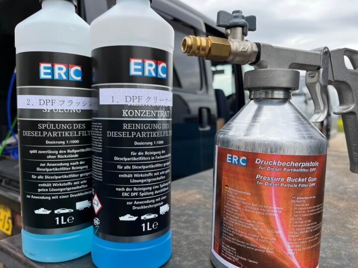 福岡県のグッドワンエンジニアリングのDPF洗浄(DPD・DPR洗浄)