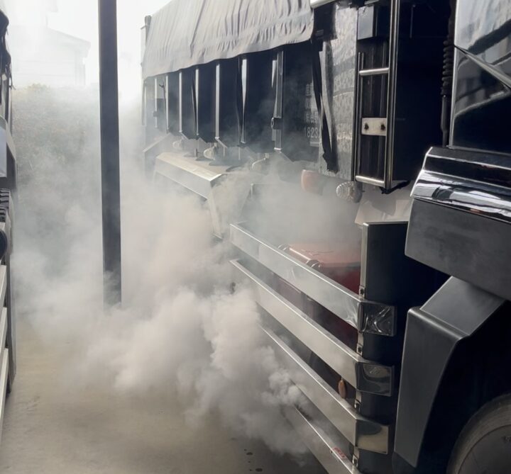 運行後すぐに効果を実感(熊本県玉名市・三菱ふそうトラック)の画像