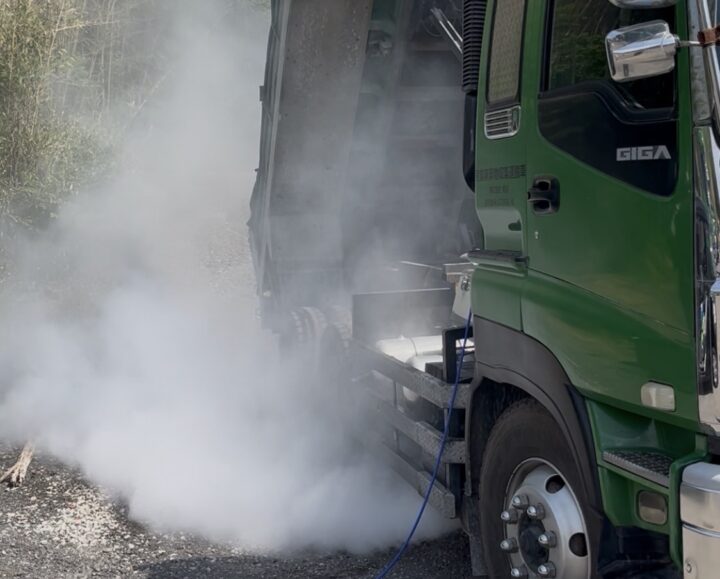 これまで試したDPR洗浄の中で最も効果を実感しました(福岡県粕屋郡・大型バス日野自動車セレガ)の画像