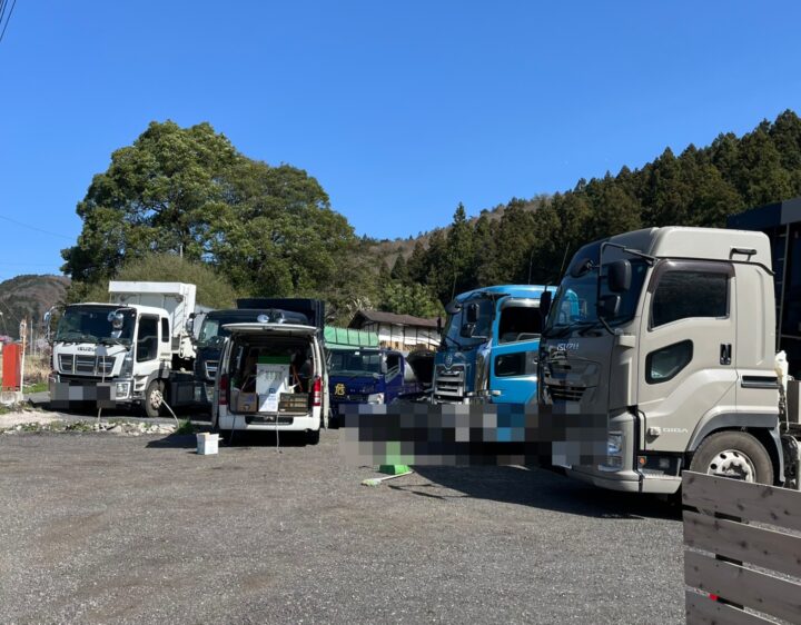 DPFやエンジン洗浄後、新車のパワーに戻った（福岡県粕屋郡・大型トラックいすゞギガ）の画像